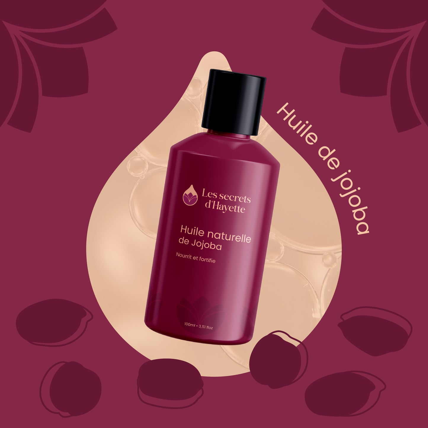 Huile naturelle de Jojoba